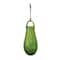 Hello Honey® 8" Green Hand Blown Glass Hanging Vase